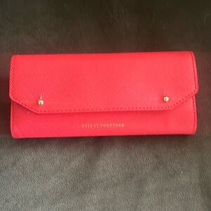 Anthropologie Keep It Together Wallet / Checkbook Organizer NWT